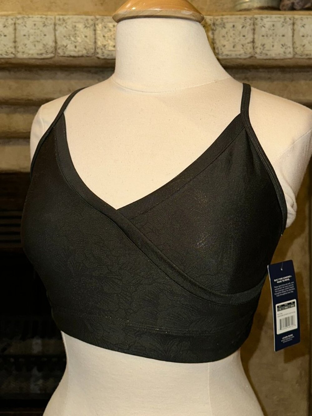 NEW dark green Marika sports bra top, Medium